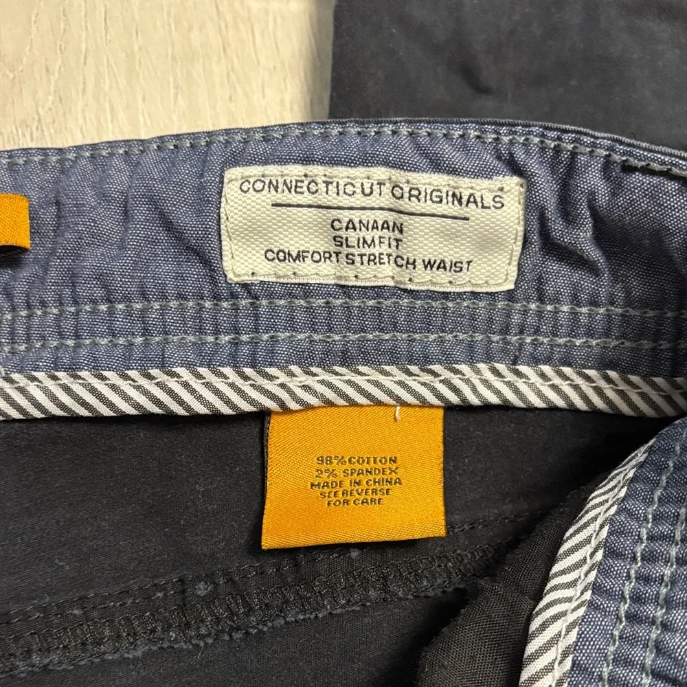 🔥BUNDLESALE 32/30 Tailor Vintage Canaan Slim Fit Comfort Stretch Chinos Pants